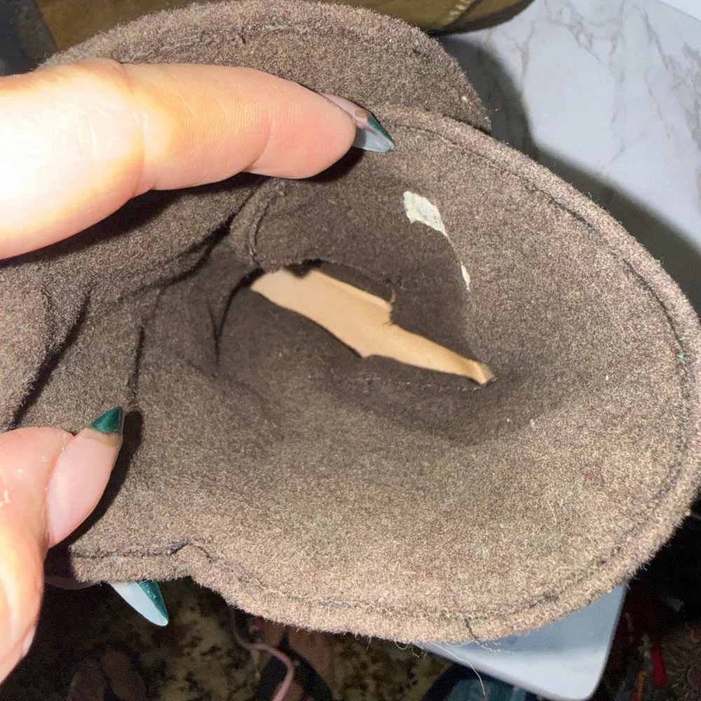 KEEN Chamonix Winter Boots Womens 10 Brown Suede Mid Calf Gorpcore Outdoor
